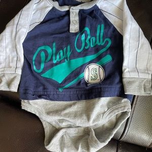Seattle Mariners onesie